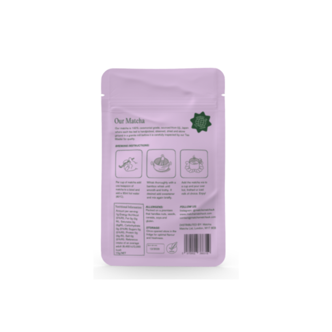 Matcha Matcha starter pouch